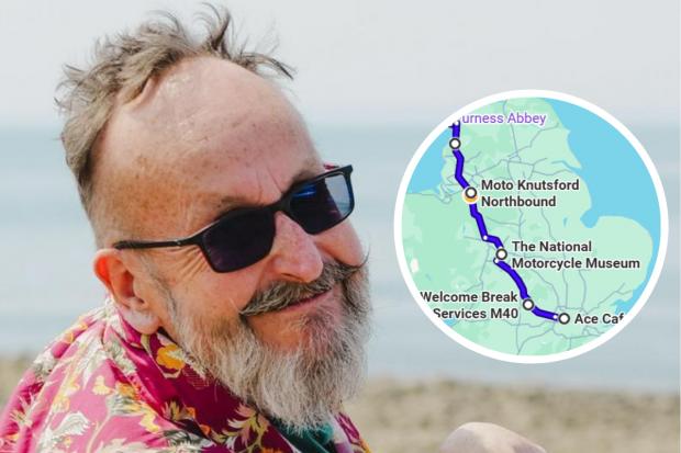 Last big ride to Dave Myers’ hometown mapped out from London to Barrow