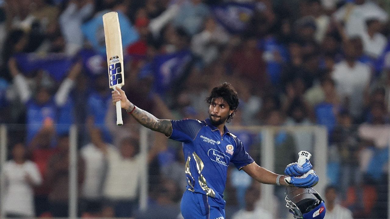 Tilak Varma slams maiden IPL ton as MI set 200-run target for GT