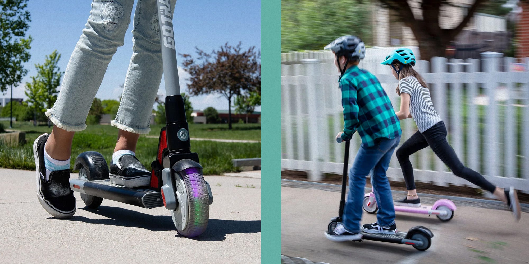 These electric scooters for kids make riding fun and safe