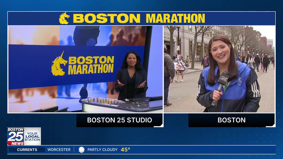 A record-setting day at the Boston Marathon as tens of thousands take ...