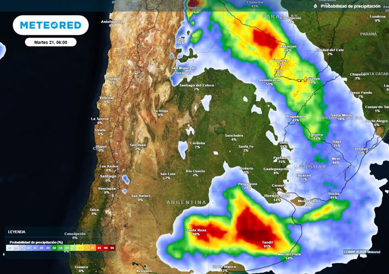 Alerta naranja por tormentas fuertes en el norte y litoral: lluvias ...