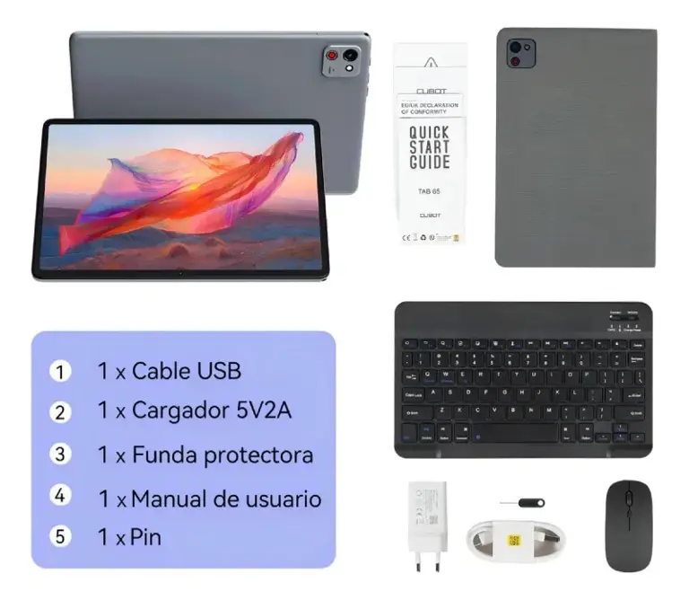 Tablet Cubot Tab 65 por menos de $2,500 en Mercado Libre con 12GB RAM ...
