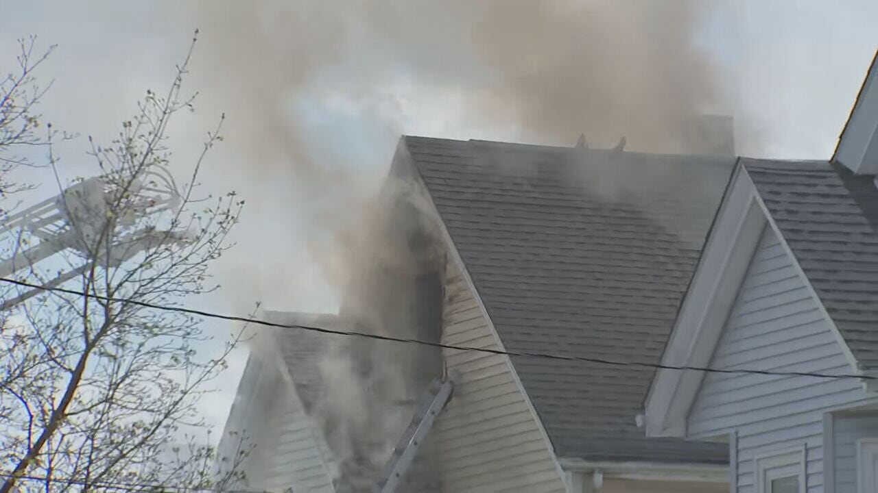 House fire in Newton sends one firefighter to the hospital
