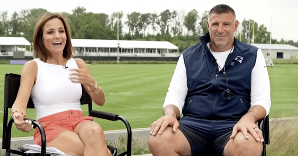 Did the New England Patriots try to kill the Mike Vrabel–Dianna Russini  story, per reports?