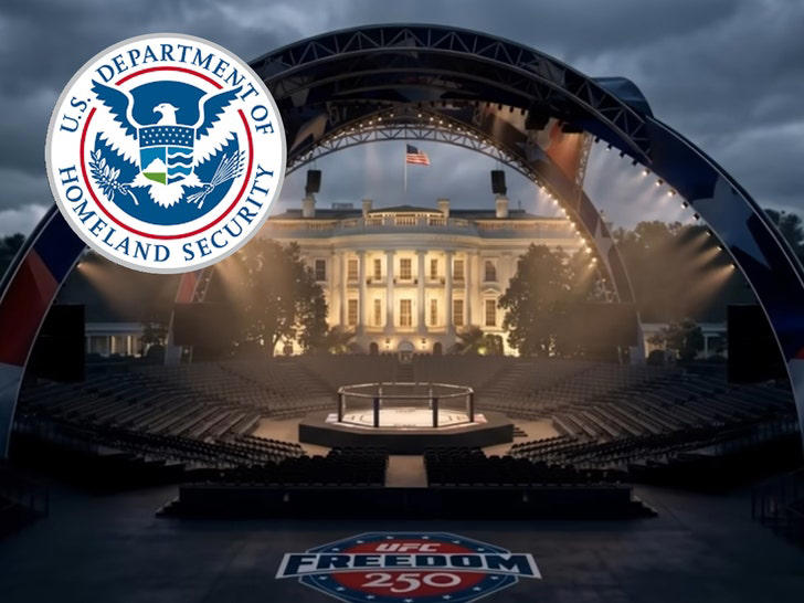 UFC's Freedom 250 at White House getting Super Bowl-like security, DHS says