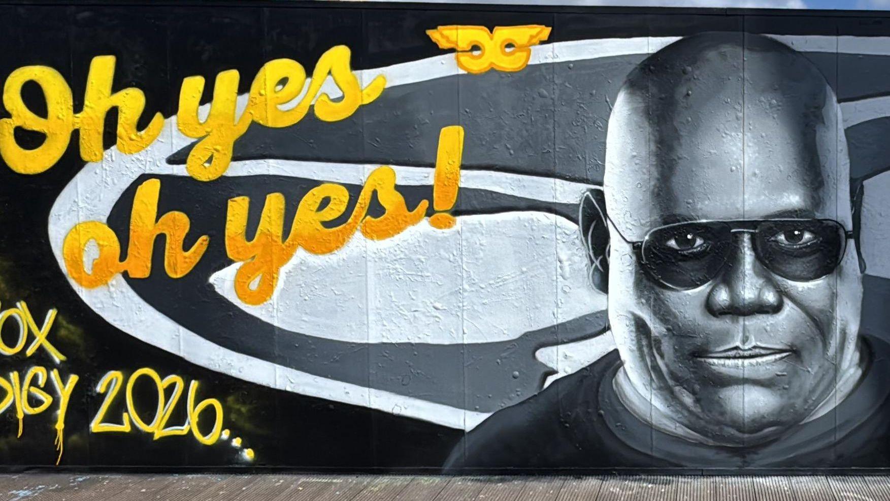 DJ Carl Cox 'humbled' by mural celebrating tour with The Prodigy