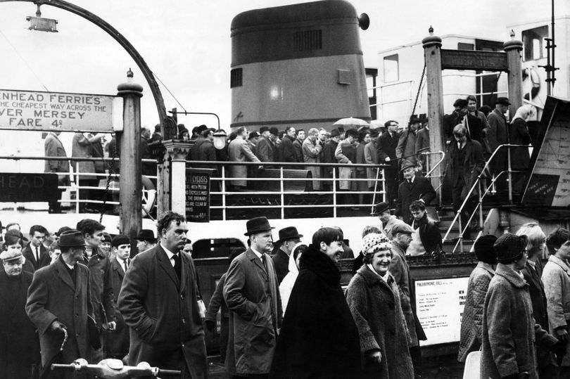 Fascinating photographs show history of ferries crossing the River Mersey