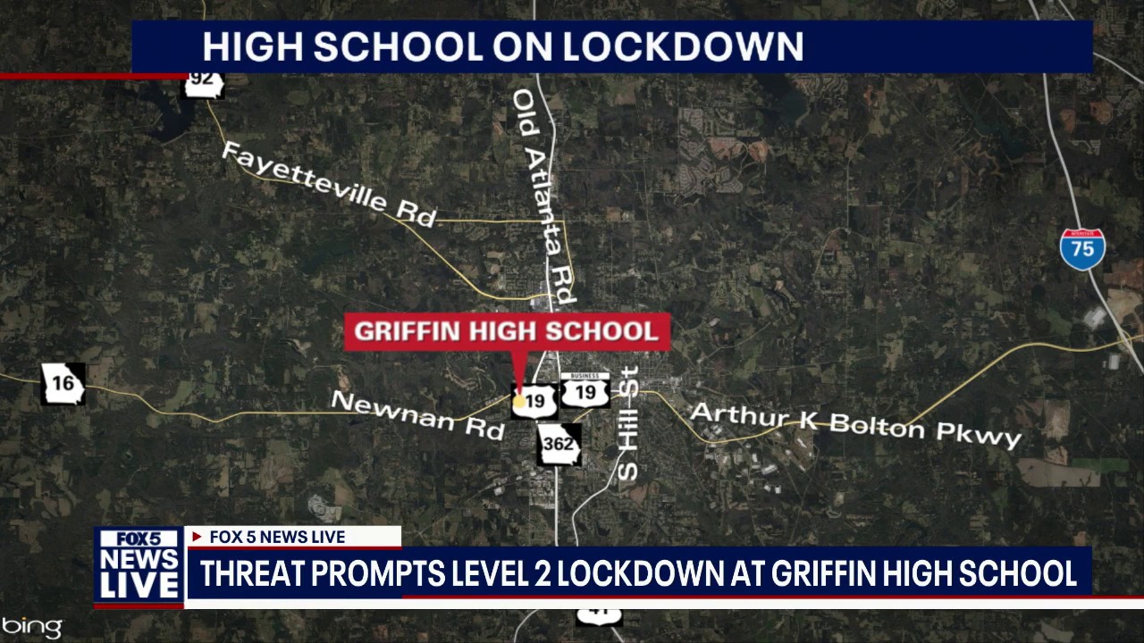 Griffin High School on level 2 lockdown following phoned-in threat