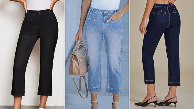 The capri jeans people of all sizes swear by for 'magnificent stretch ...