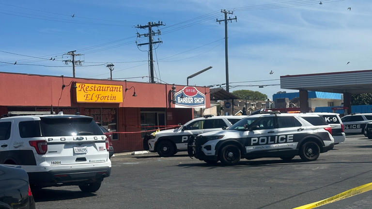 Updated: Man with machete apparently shot by Oxnard police officer
