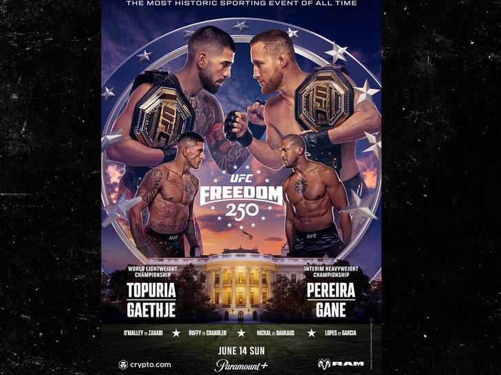 UFC's Freedom 250 at White House getting Super Bowl-like security, DHS says