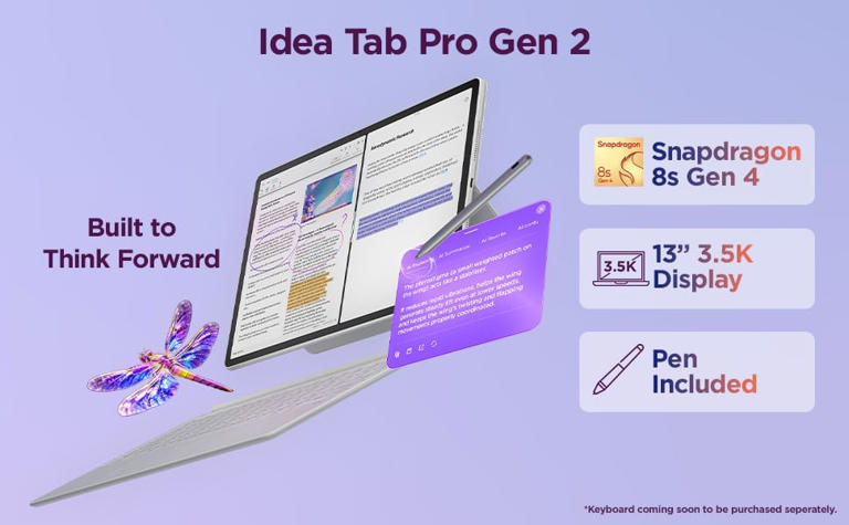 Lenovo Idea Tab Pro Gen 2 India launch confirmed: 3.5K display, 144Hz ...