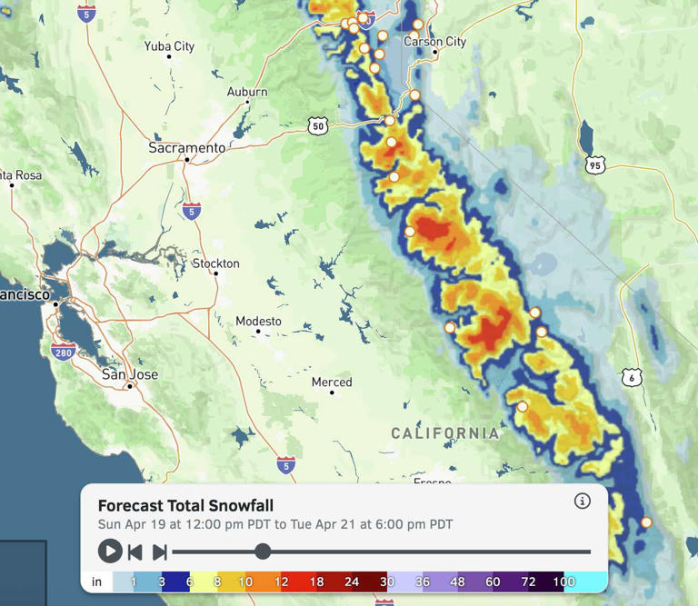 Bay Area rain Monday: Timing, totals and wind gust forecast