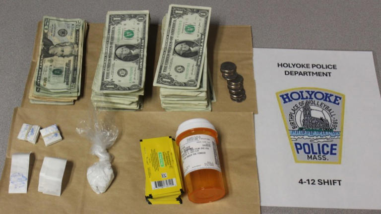 Drugs seized after Holyoke driver allegedly found asleep behind the wheel