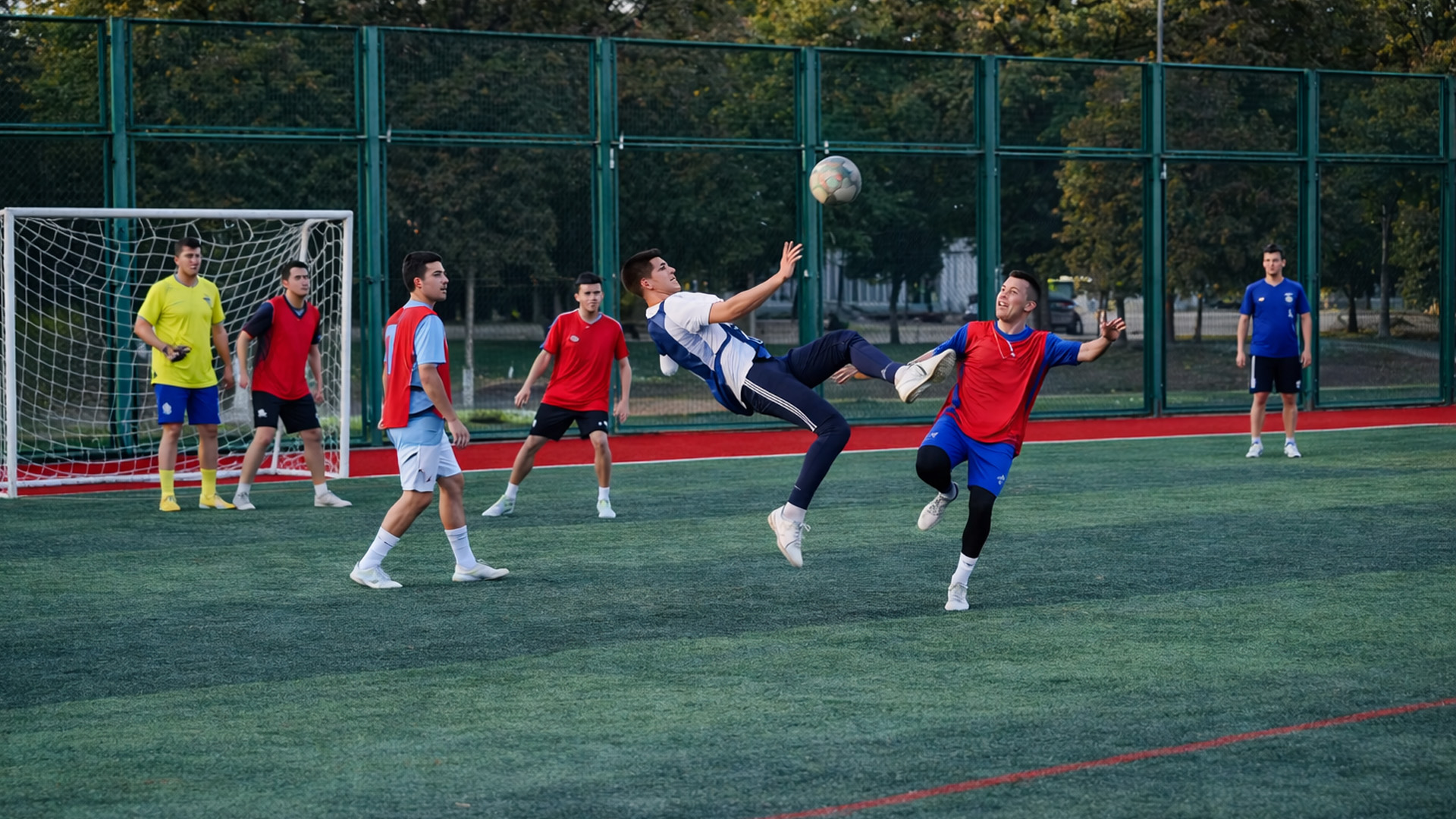One bicycle kick that shocked everyone watching