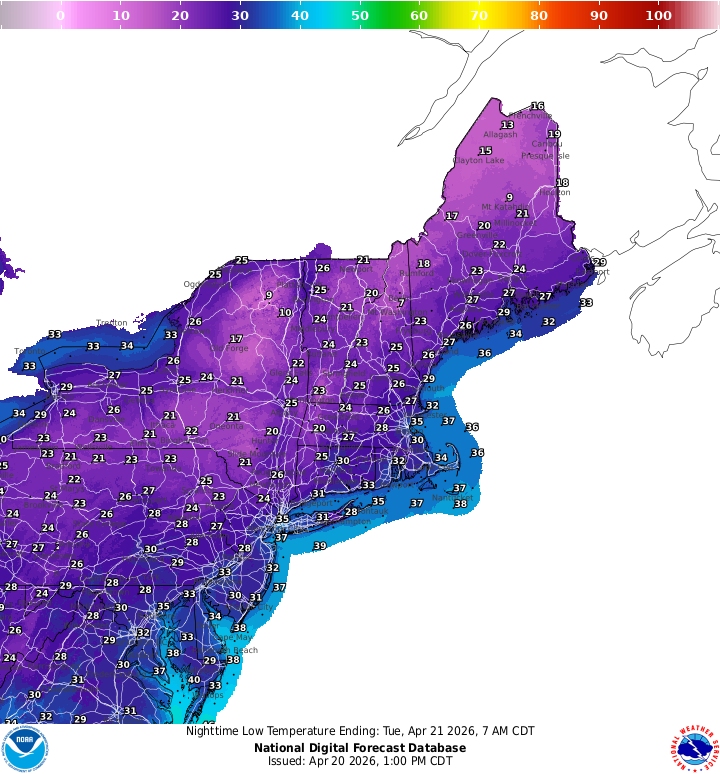 Cold front brings sharp drop in temperatures across US, see the maps