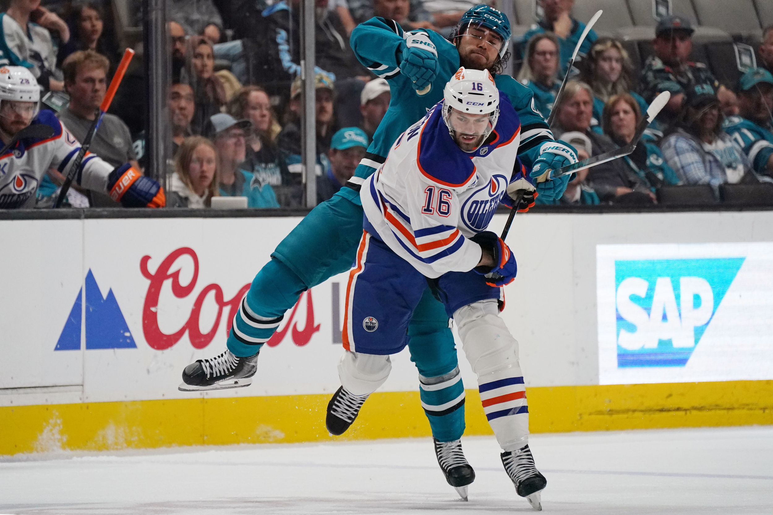 Oilers tease Draisaitl and Dickinson returns for Game 1