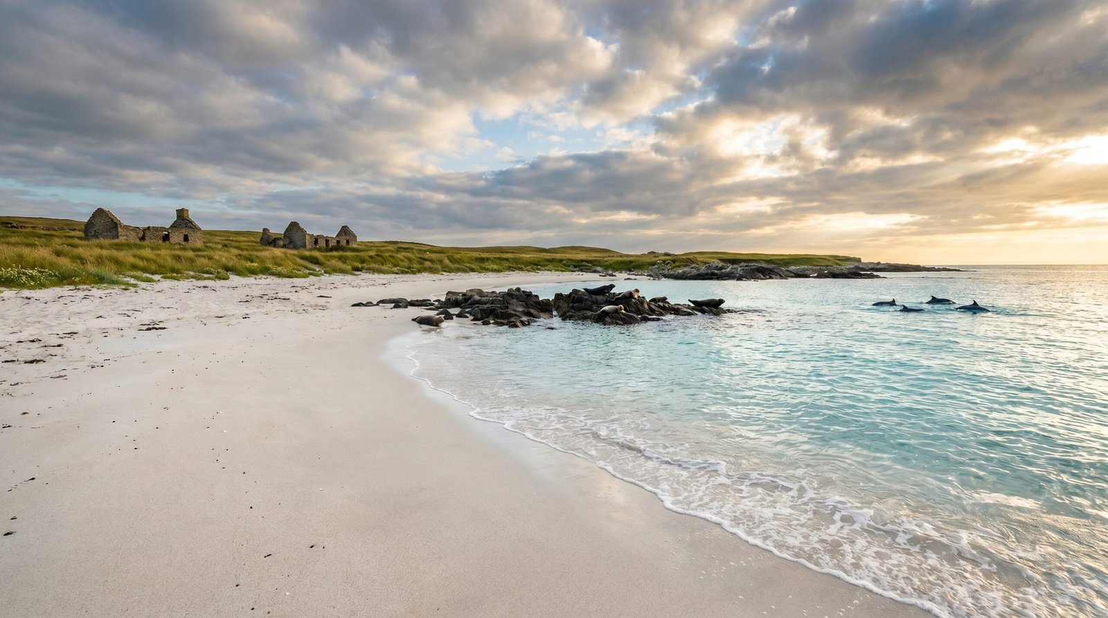 Abandoned Inishkea Islands with pristine beaches reveal natural wonders ...