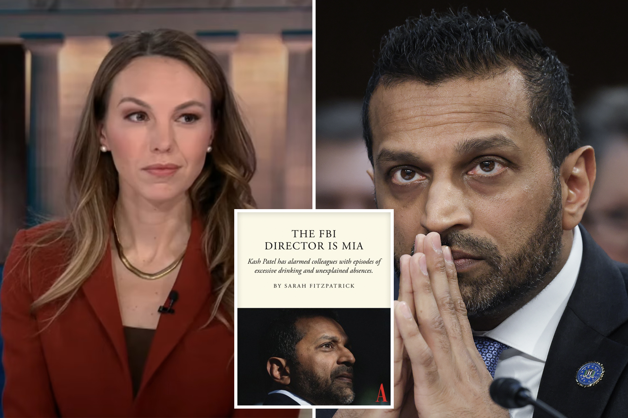 FBI director Kash Patel sues The Atlantic, reporter for $250M over ...