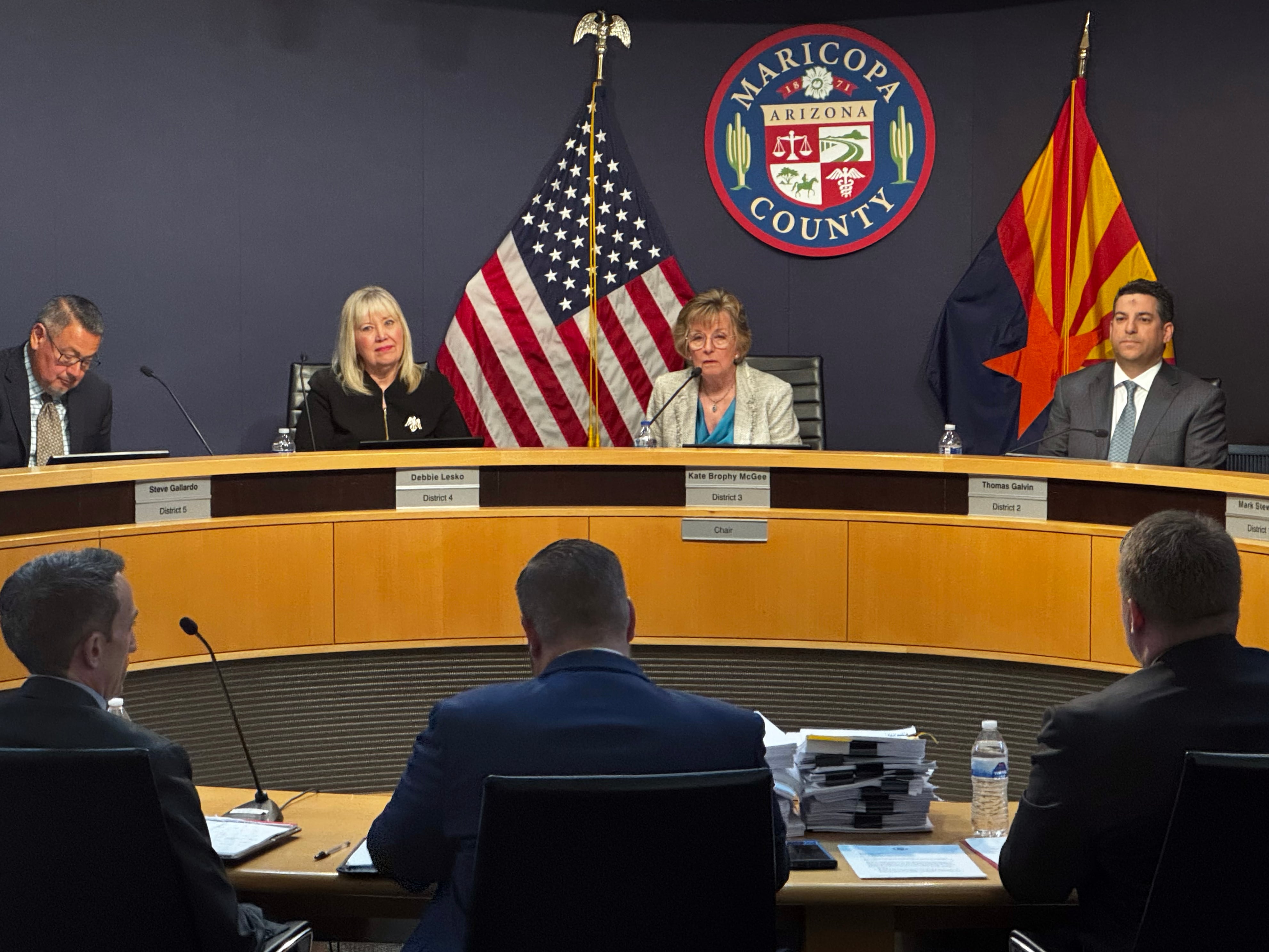 Amid an elections power struggle, Maricopa County officials hurl ...