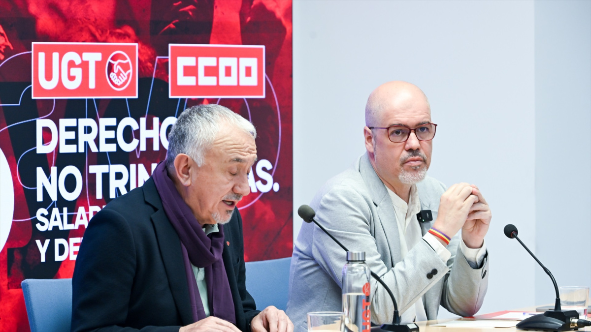 CCOO y UGT clamarán el Primero de Mayo por la paz, las mejoras ...