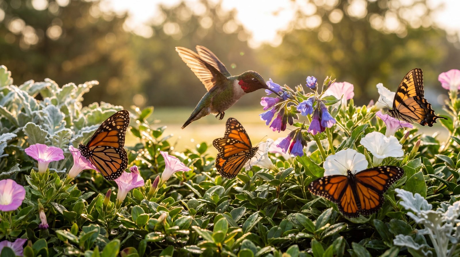 Fast growing ground covers that bring hummingbirds and butterflies ...