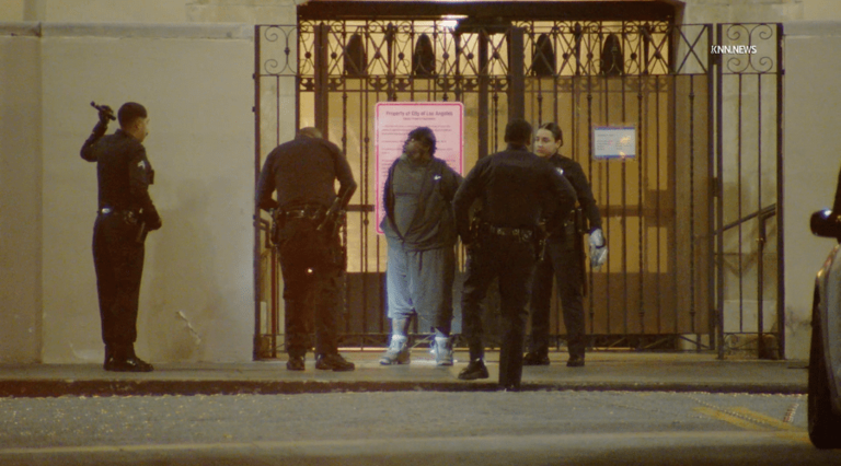 Man beaten, set on fire in downtown Los Angeles has died