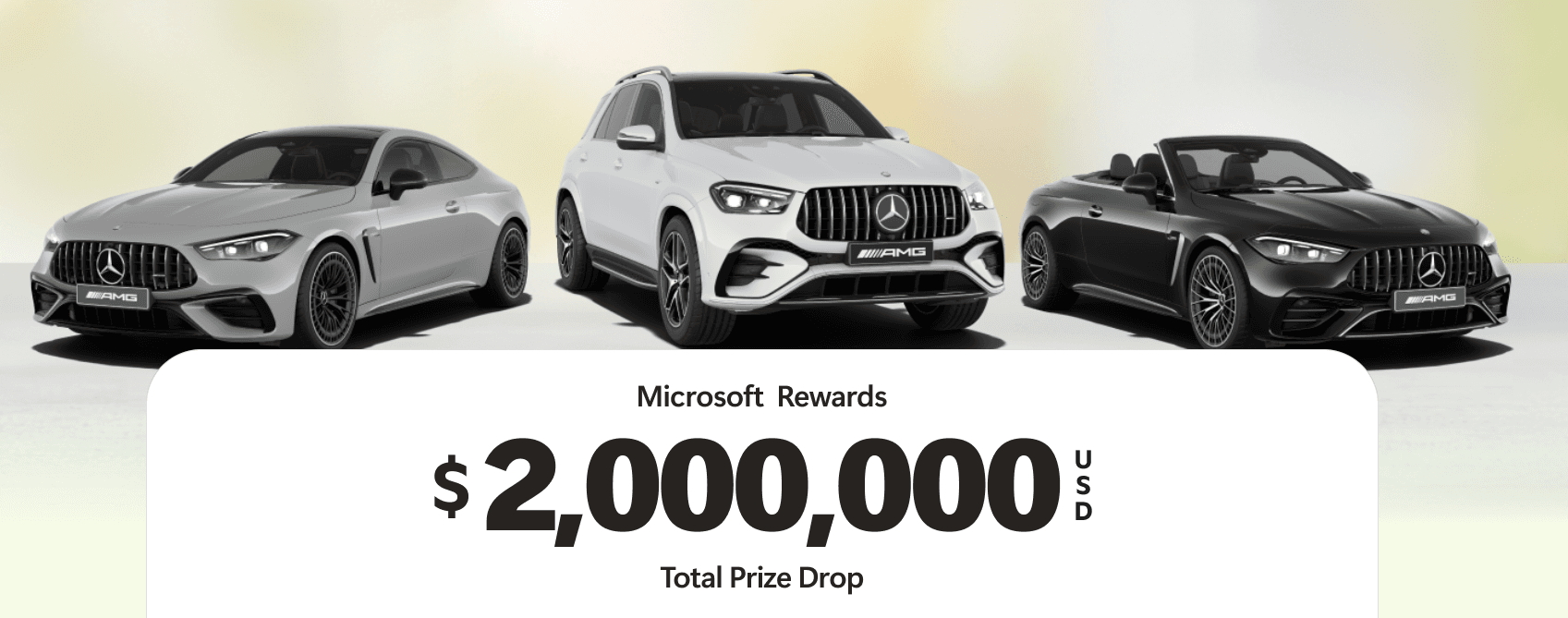 Microsoft vai sortear US$ 1 milhão e carros da Mercedes para quem usar ...