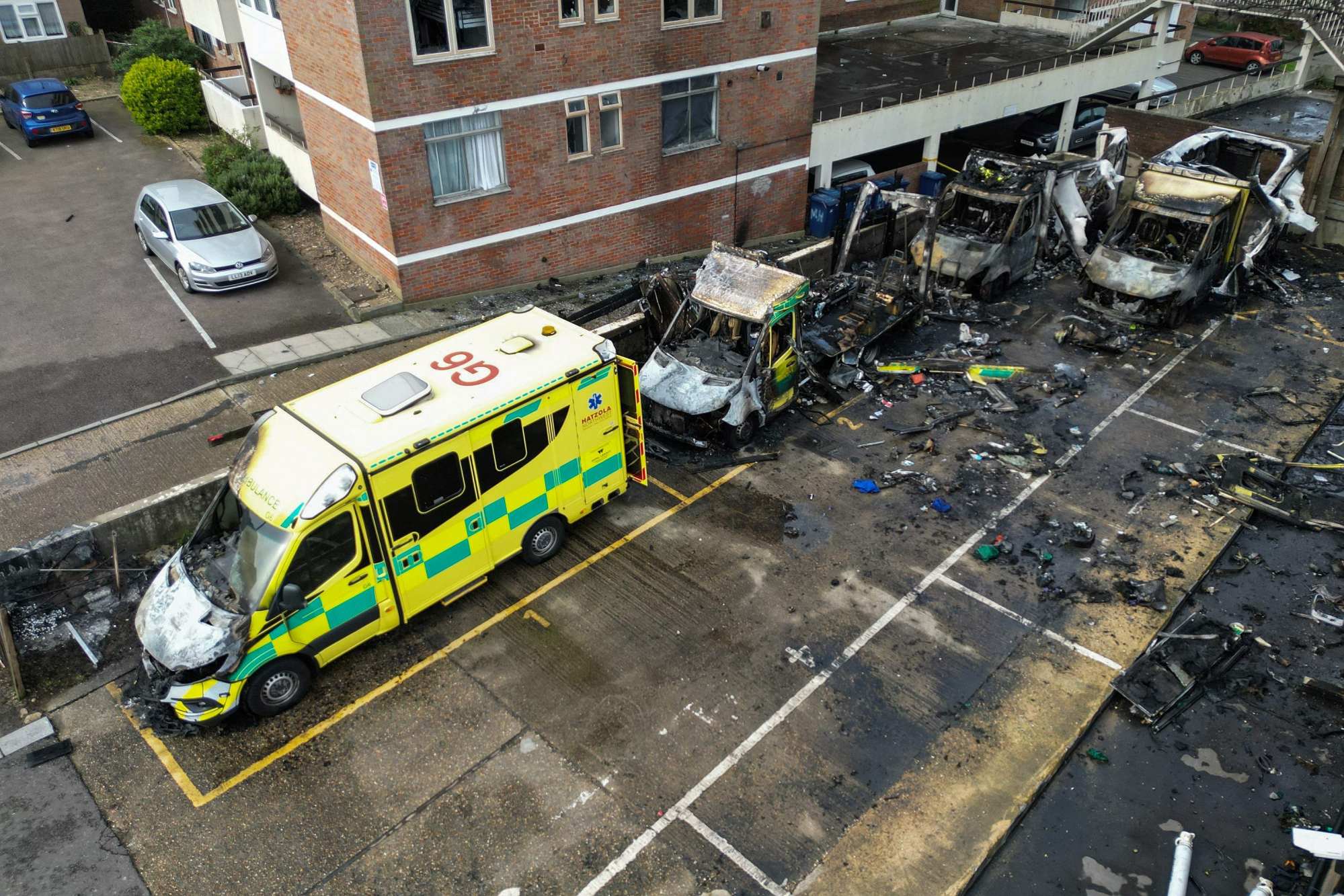 UK police arrest 2 in connection with arson attack on synagogue in London