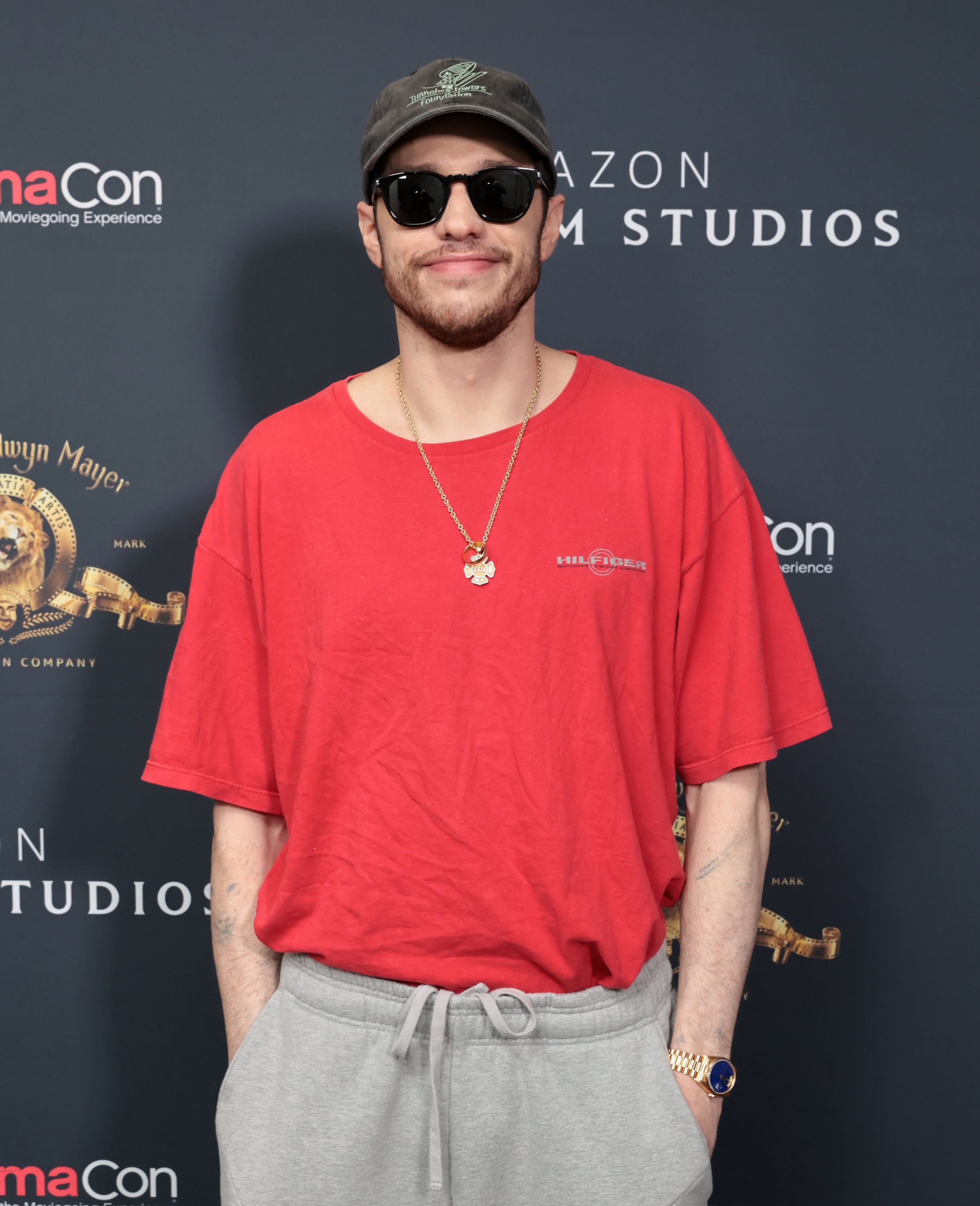 Pete Davidson showed off his almost-bare arms after spending six years ...