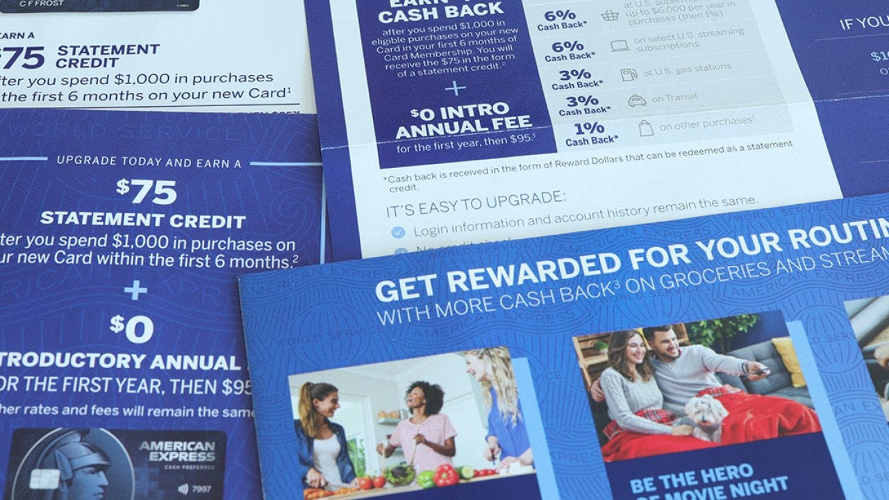 How does cash back work for a credit card?