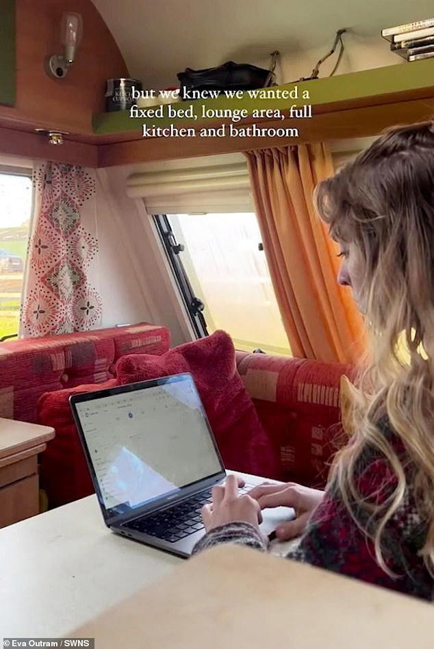 Woman, 28, who quit NHS job to live rent-free in a small van reveals ...