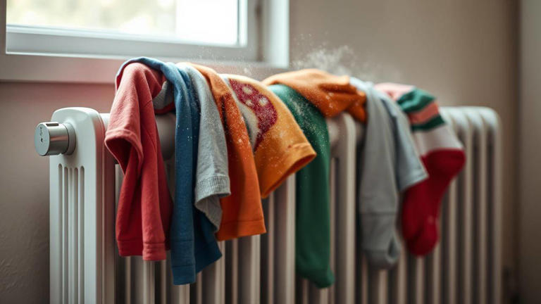 The invisible mist: Why drying laundry on your radiator might be making ...