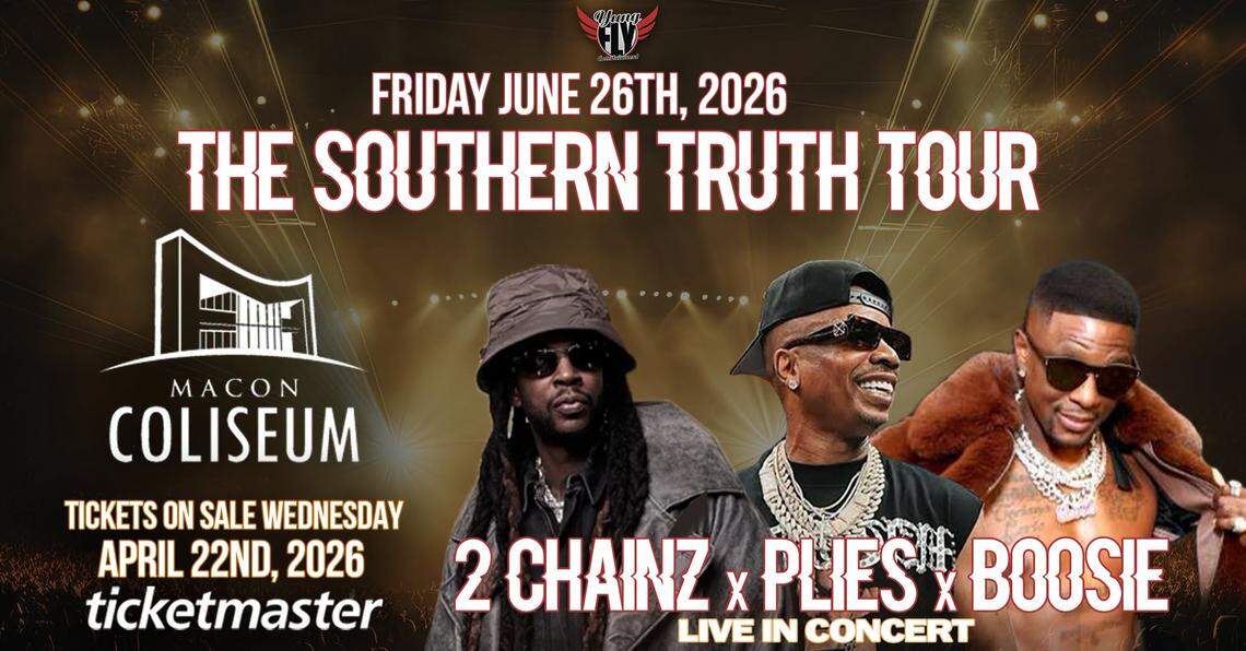 2 Chainz, Plies & Boosie to perform in Macon. How to win free tickets