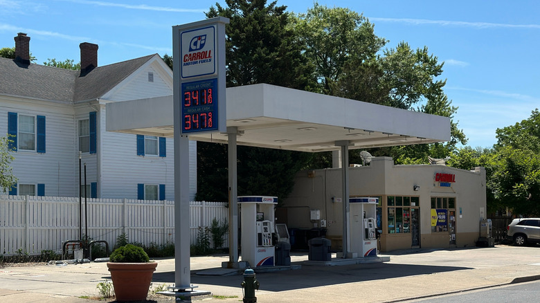 Who owns Carroll gas stations?