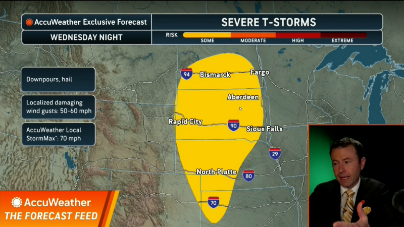 Severe storms to erupt once again in the central US