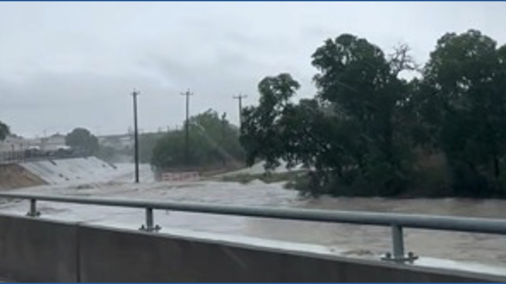 Rainfall on Perrin Beitel near Austin Highway