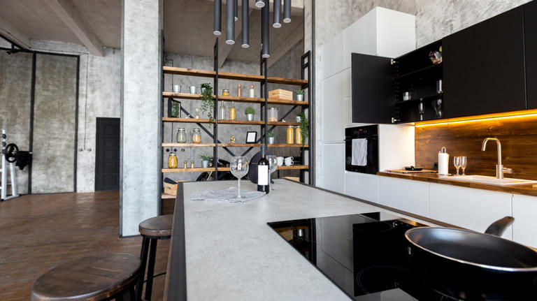 The concrete-inspired kitchen trend that's slowly disappearing from homes