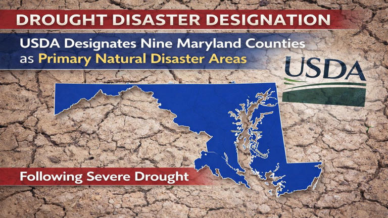 Charles County included in USDA drought disaster designation
