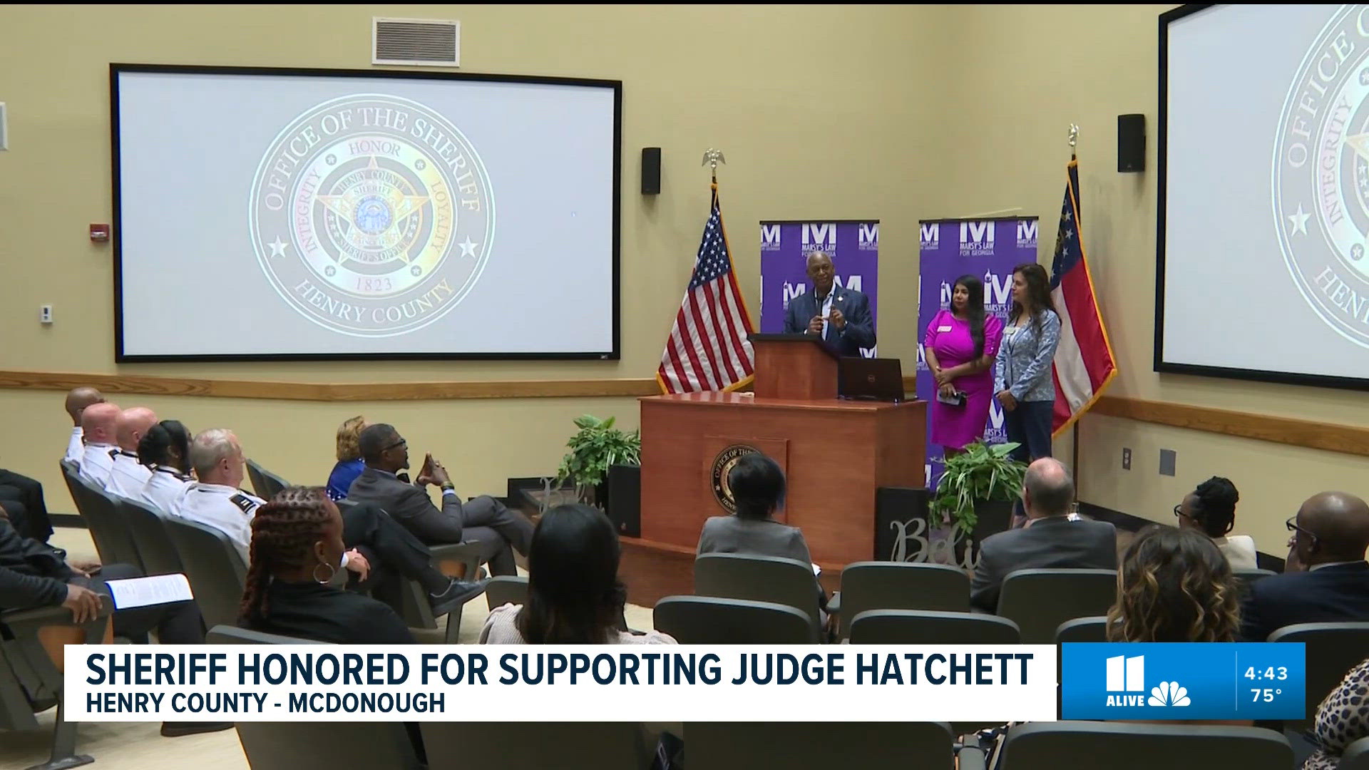 Henry County sheriff receives award from Marsy's Law for Georgia