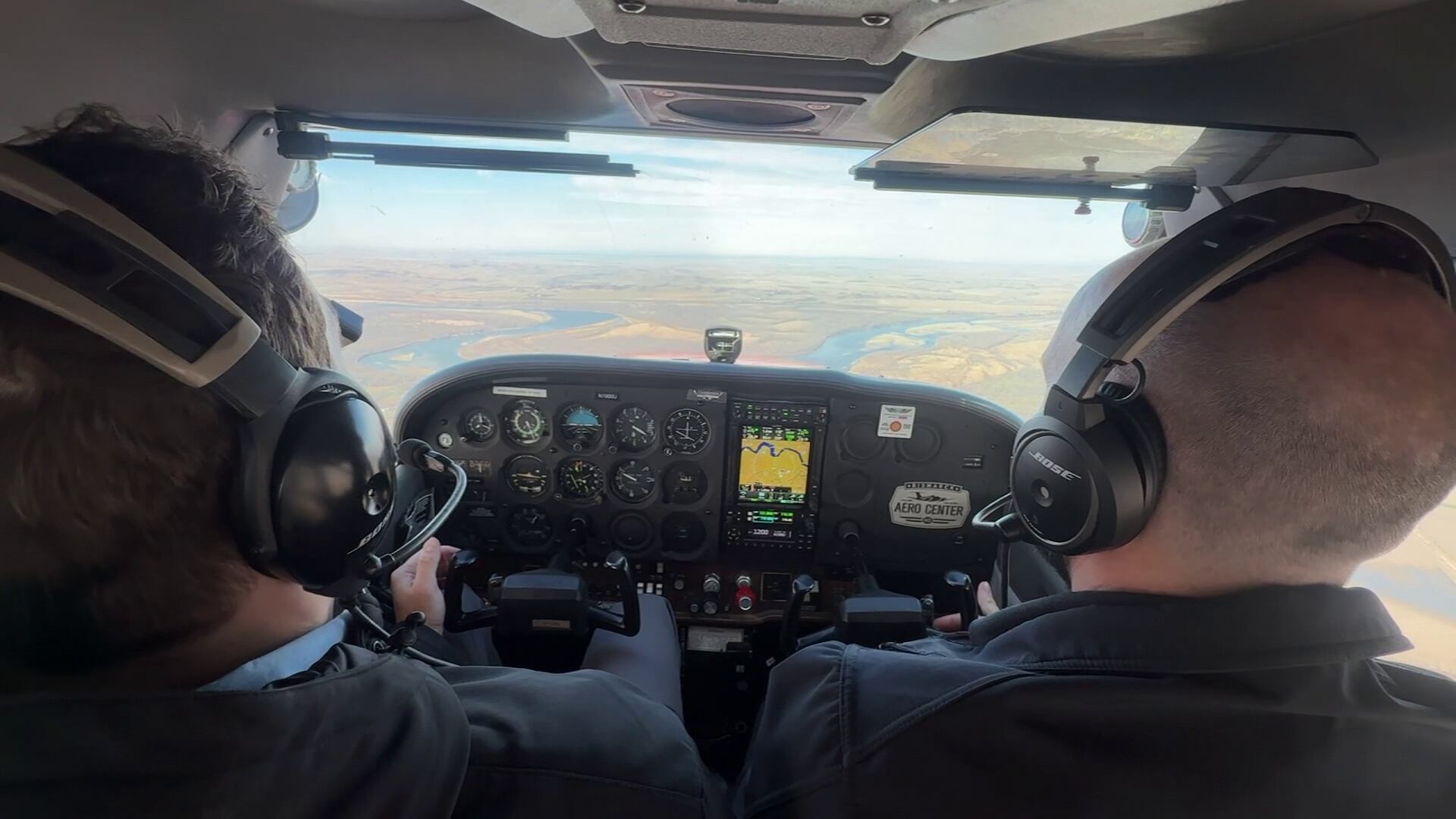 Learning to fly: training with a bird’s eye view