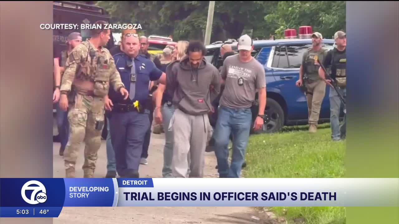 Trial begins in Officer Said's death