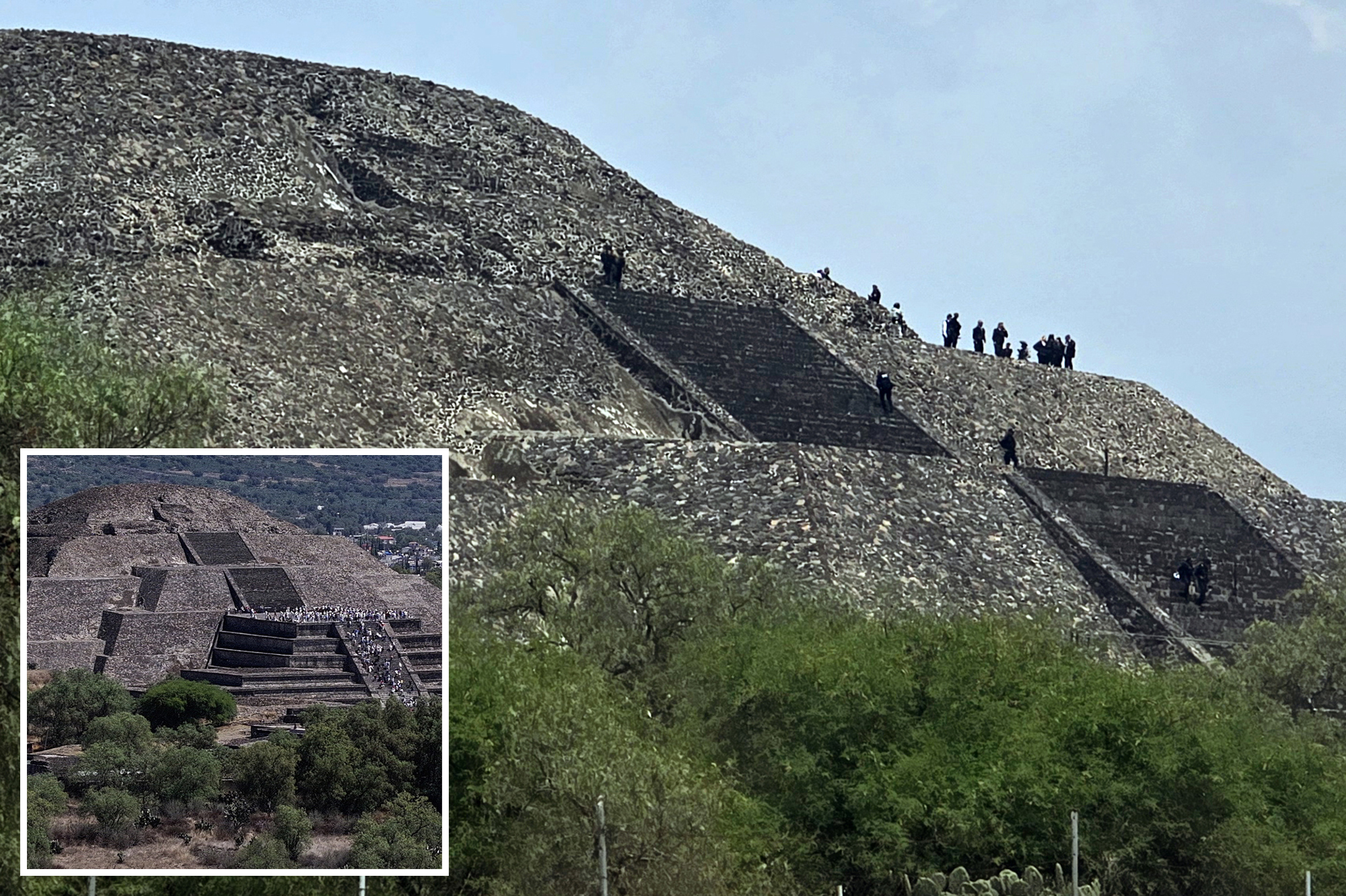 Sniper opens fire from top of ancient Mexican pyramid, leaving at least ...