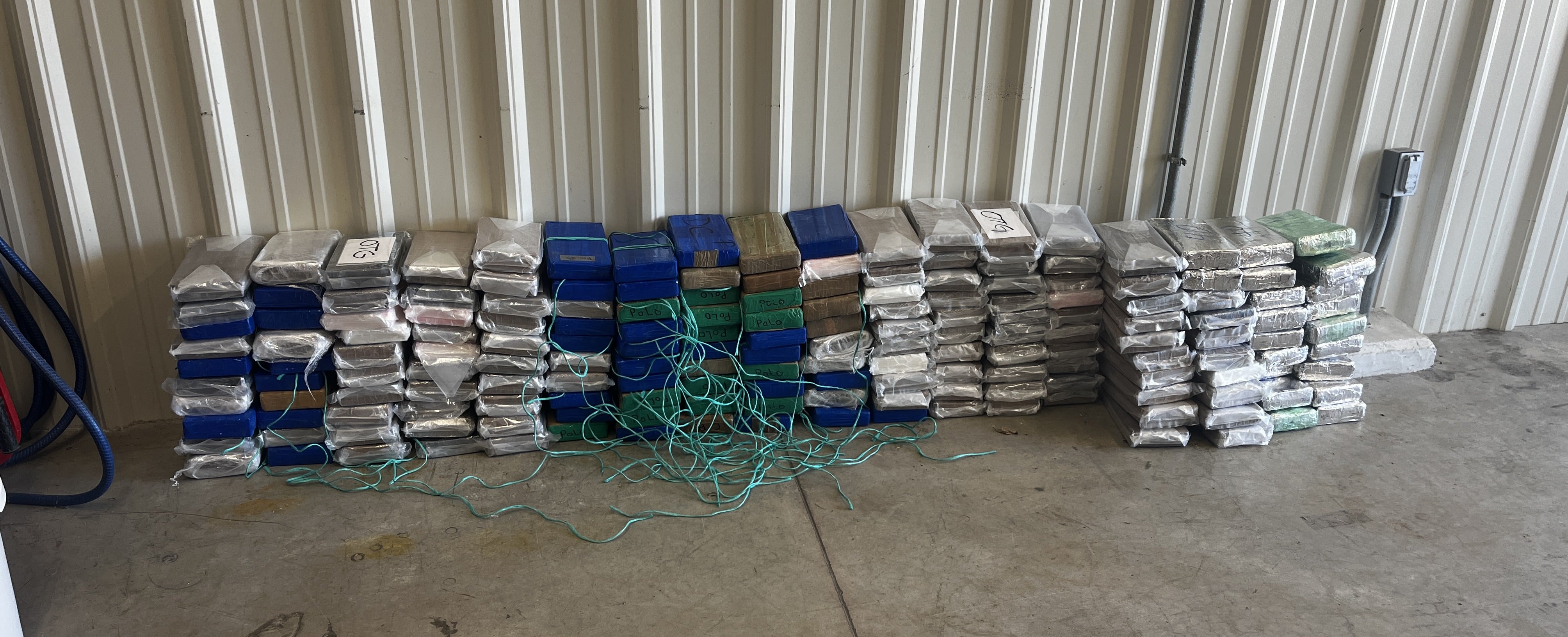 Nearly 400 pounds of cocaine found during traffic stop