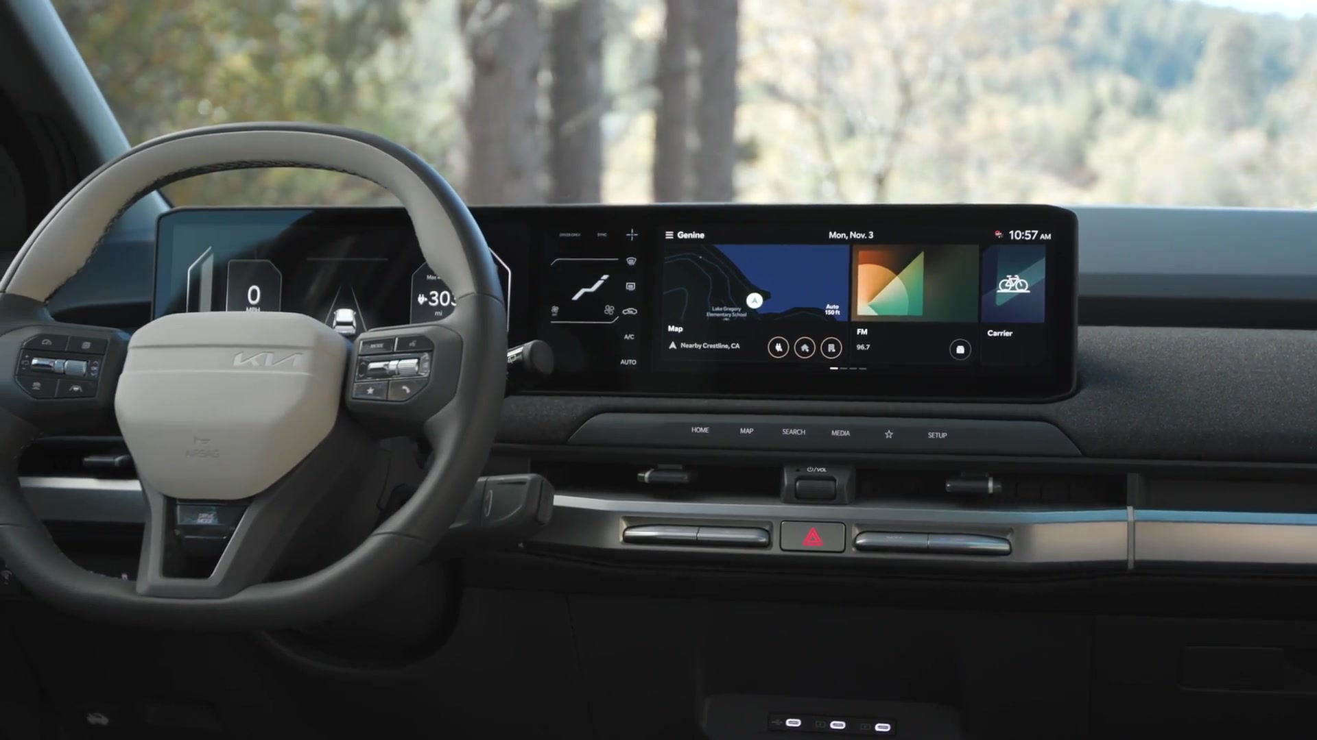 2027 Kia EV3 interior design