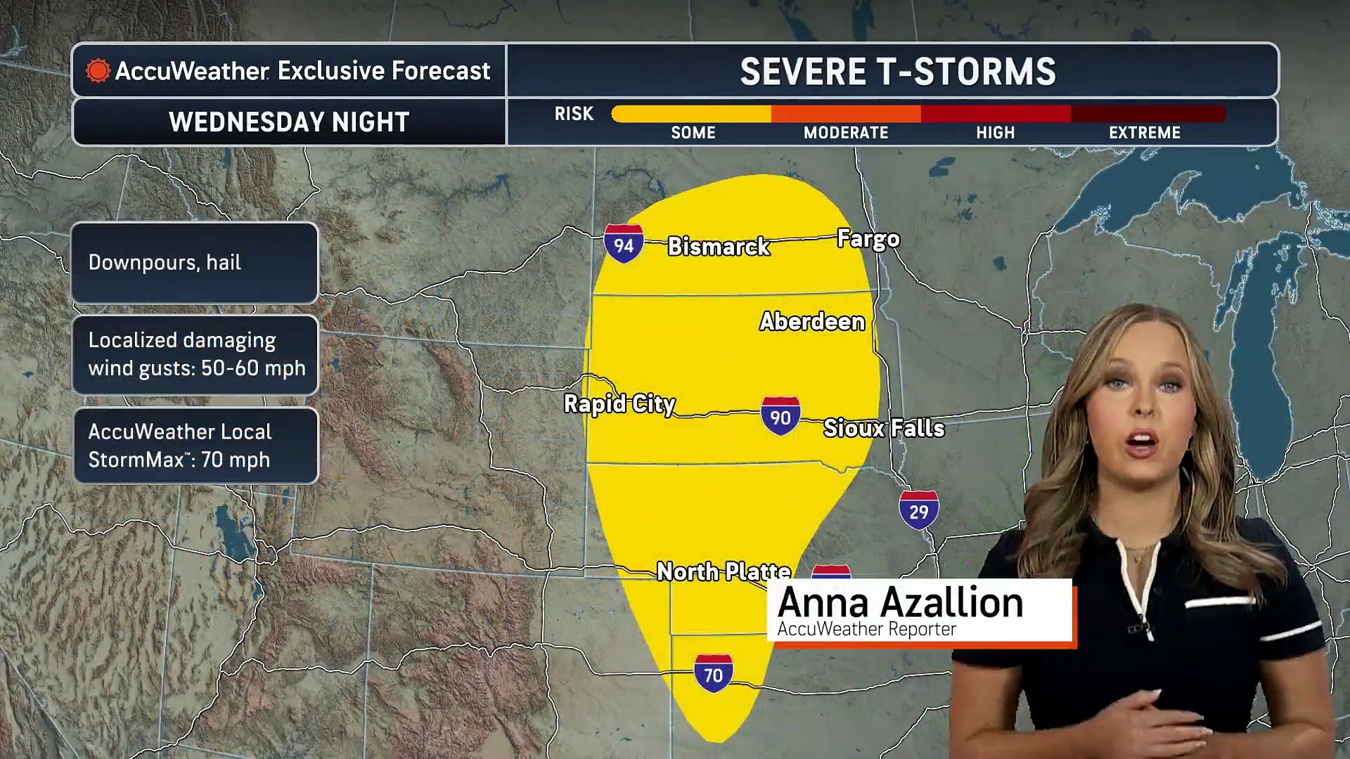 Multiday severe weather threat in the central US