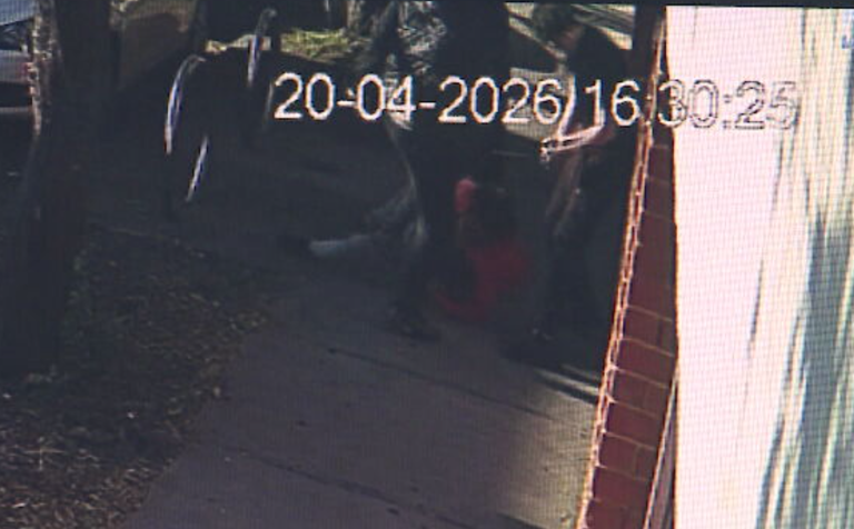 Witnesses said the group fled the area in a white Haval SUV.