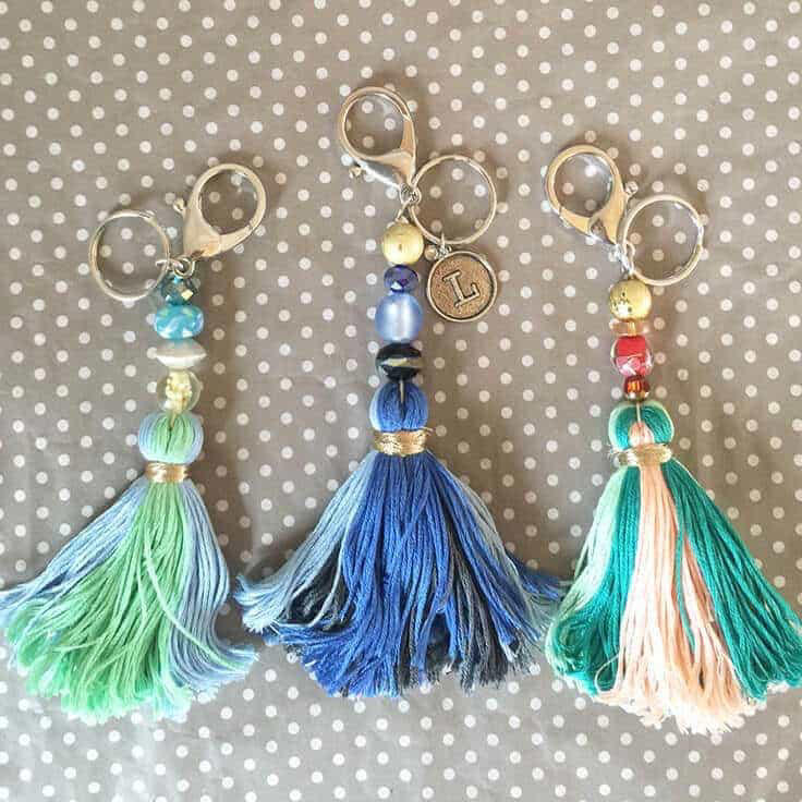 DIY keychains: 35+ ideas to gift or sell