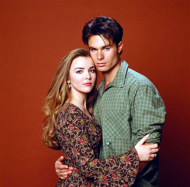 DAYS OF OUR LIVES -- "Winter Heat" -- Pictured: (l-r) Christie Clark as Carrie Brady, Patrick Muldoon as Austin Reed Joseph Del Valle/NBCU Photo Bank/NBCUniversal via Getty Images via Getty Images