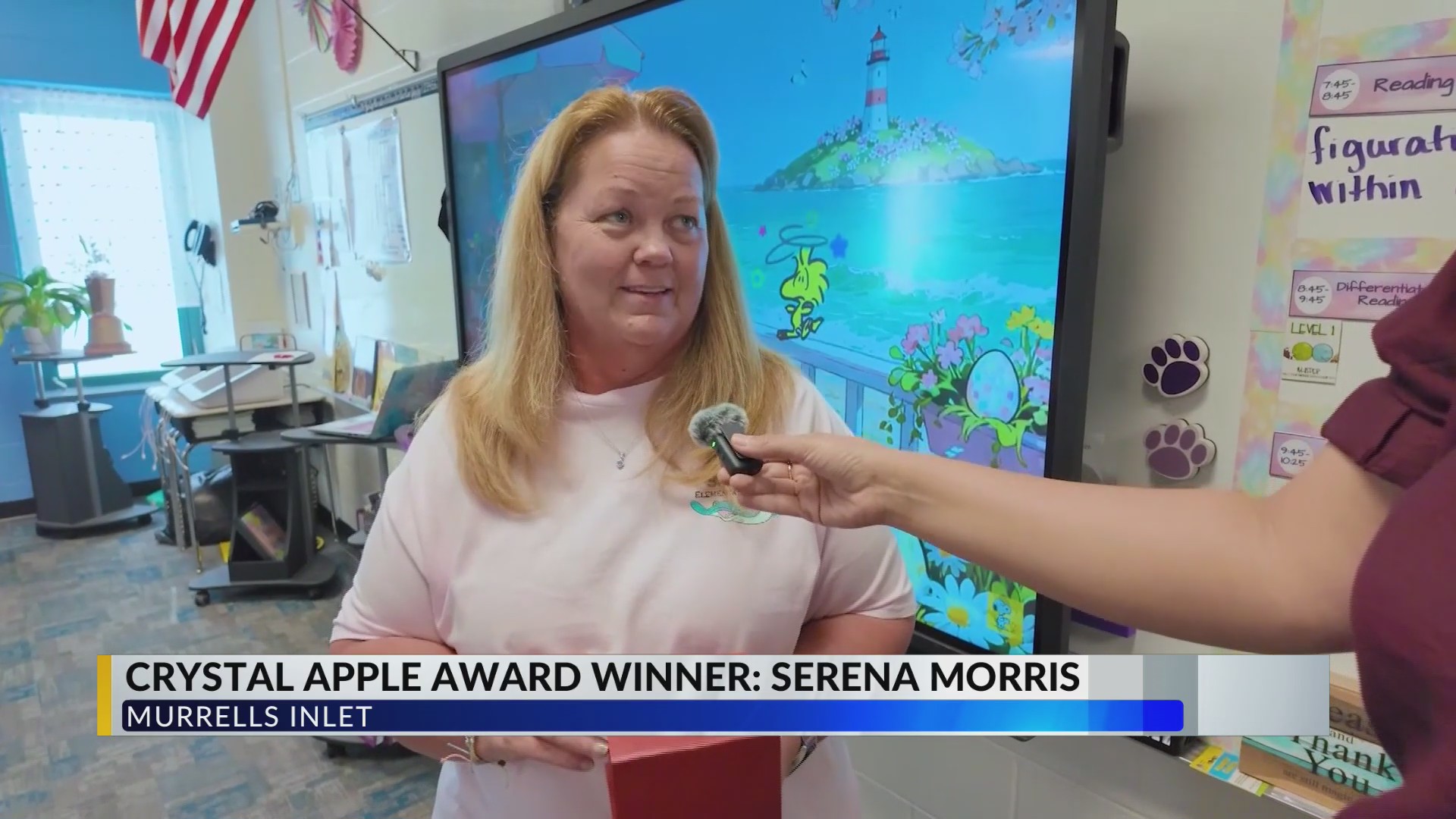 The crystal apple: Serena Morris